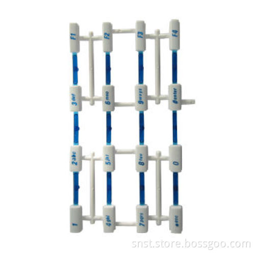 Multi-shot Plastic Injection Molds for Automobile Keyboard